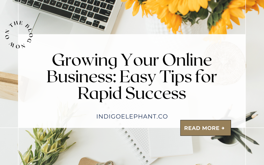 Growing Your Online Business: Easy Tips for Rapid Success